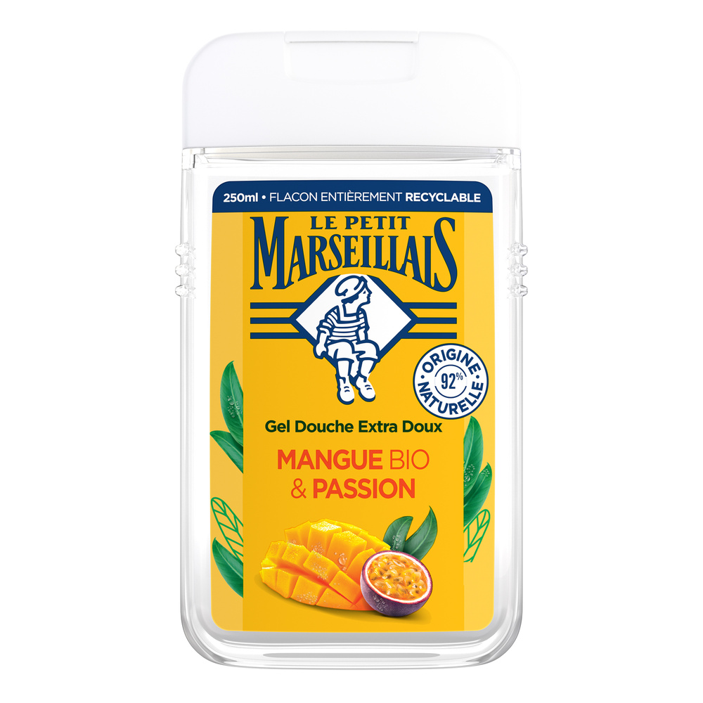 le petit marseillais LE PETIT MARSEILLAIS  DOUCHE EXTRA DOUXMANGUE BIO & PASSION 250 ML Gel Douche