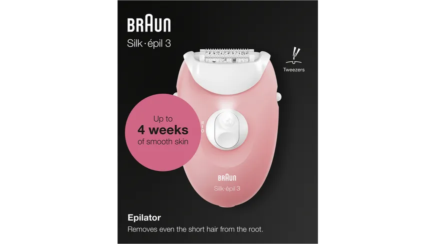 Braun Epilierer Silk-épil 3-176