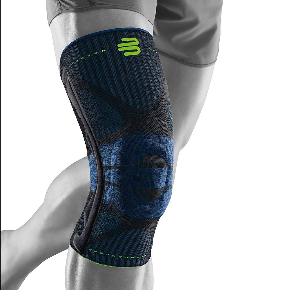 Sports Knee Support Kniebandage - Schwarz, Dunkelblau