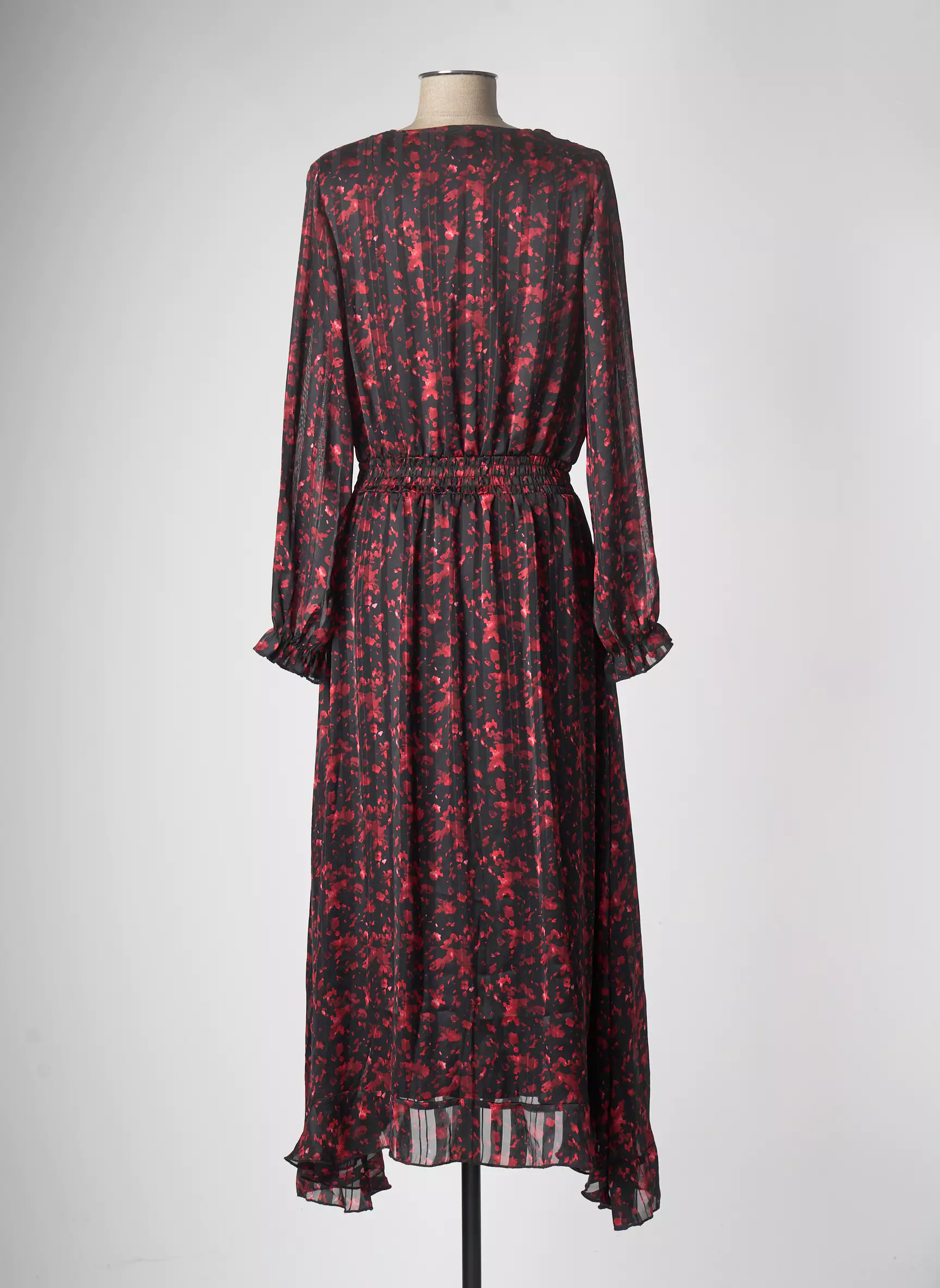 Freeman T Porter Robes Longues Femme couleur rouge
