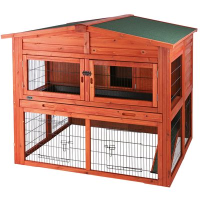 Trixie Natura Kleintierstall XL mit Freigehege