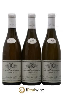 Corton-Charlemagne Grand Cru Simon Bize & Fils  2005 - Lot de 3 Bouteilles