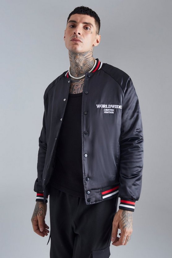 Souvenir Bomberjacke aus Satin