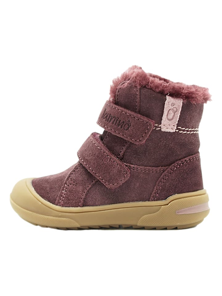lamino Leder-Boots in Lila günstig kaufen