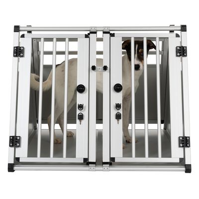 Autohundebox AluRide Doppelbox
