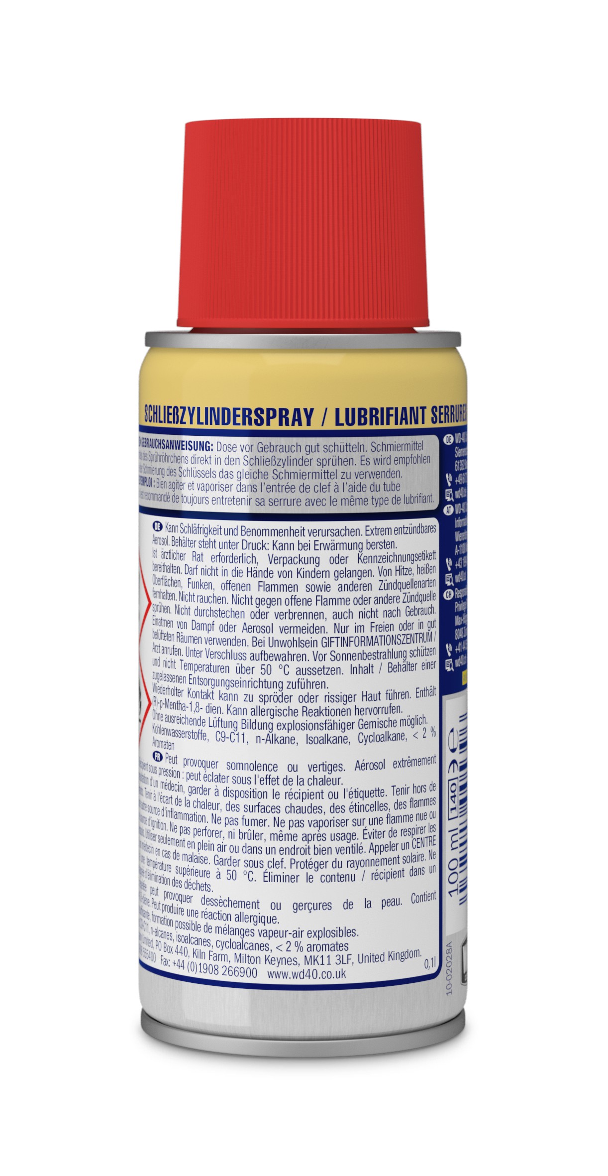 WD-40 Schliesszylinderspray, 100ml - ATU