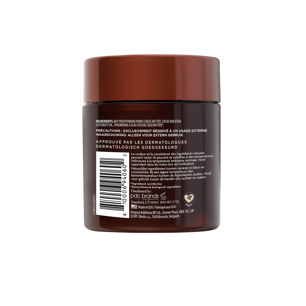 cantu Mélange brut de beurre de cacao Soin corporel