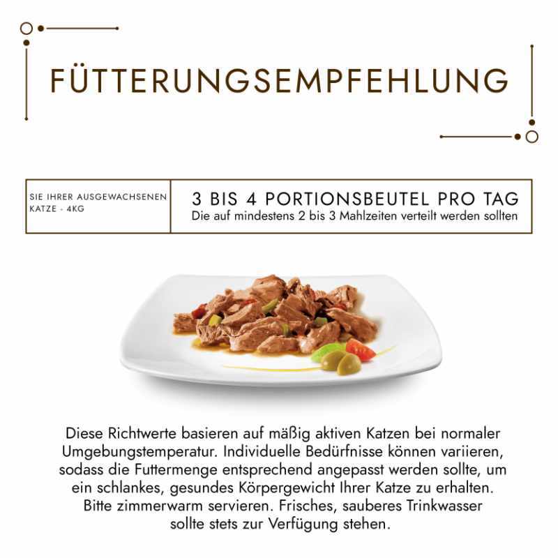 GOURMET Nassfutter GOURMET à la Carte 4x85g Raffinessen des Küchenchefs