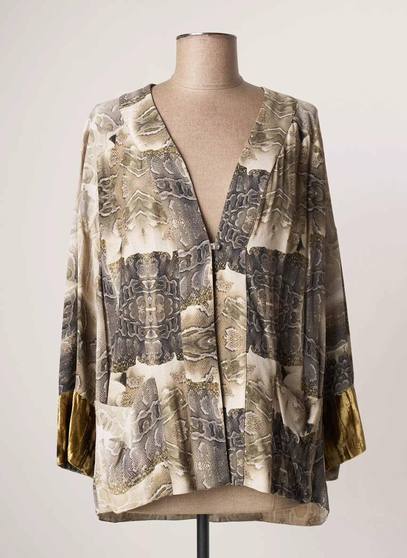Lauren Vidal Vestecasual Femme couleur vert