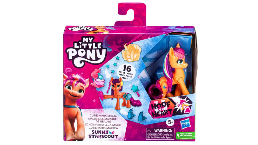 Hasbro - My Little Pony Schönheitsfleck-Magie Ponys, sortiert, 1 Stück