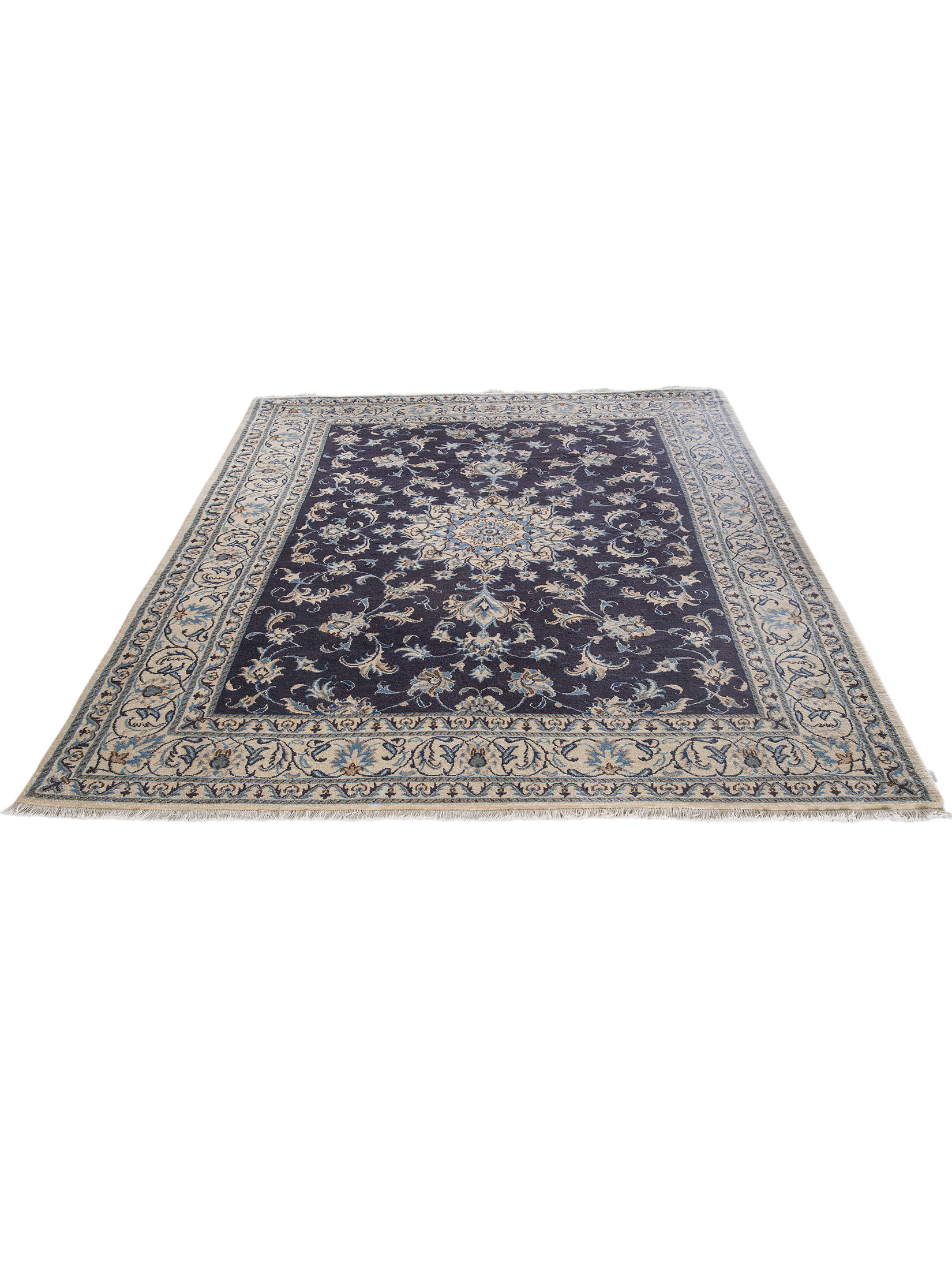 Kaschmar Nain 12 Lah ca. 175 x 258 cm, Unikat / Einzelstück
