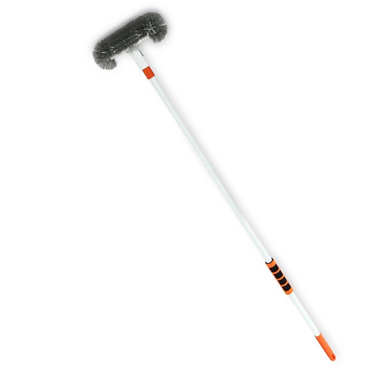 MAEREX Fensterreiniger, Teleskop Reinigungsbürste Bodenwischer 92-144cm,180° drehbar