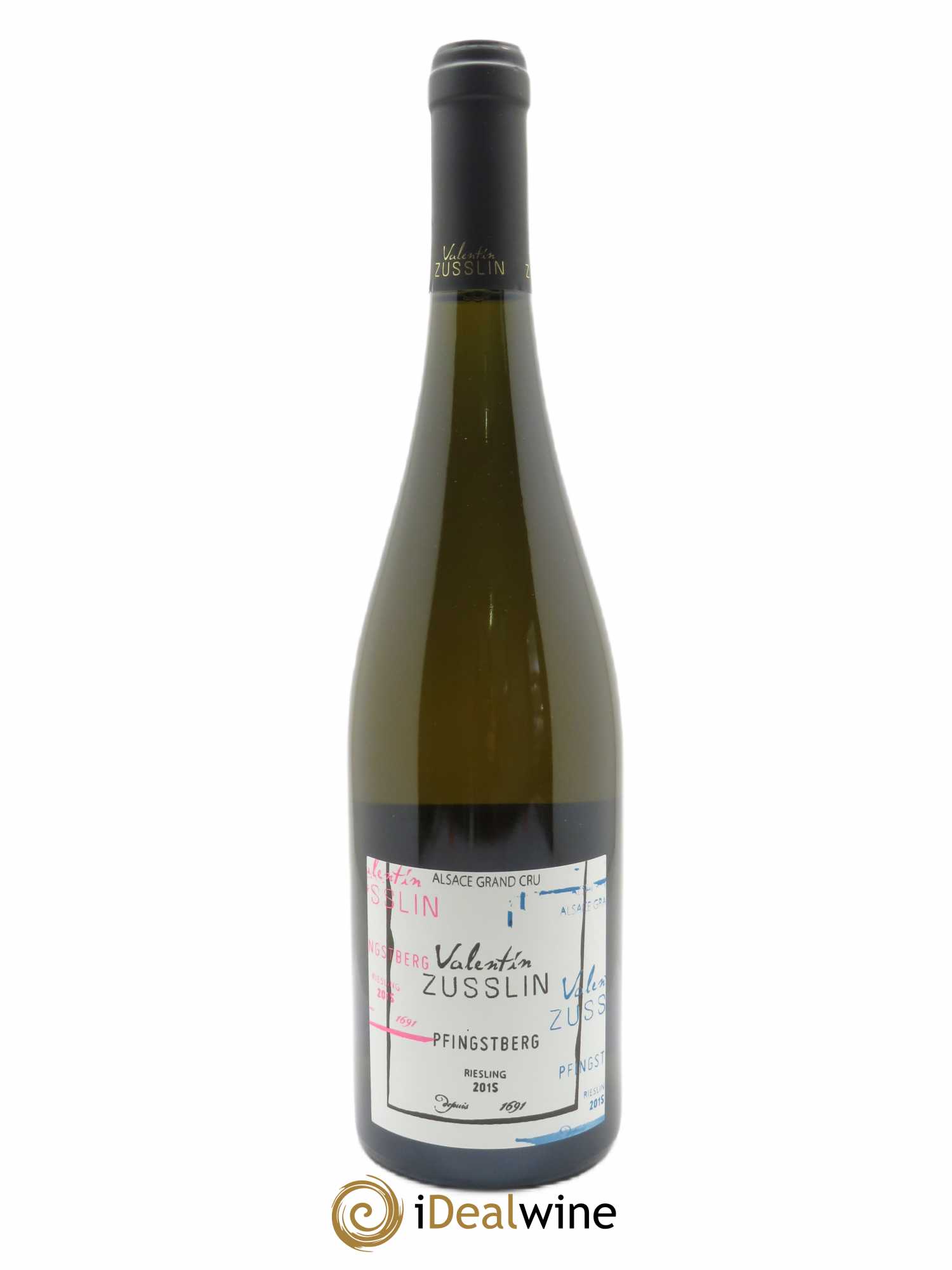 Riesling Vendanges Tardives Cuvée Hommage JMZ Grand Cru Pfingstberg Valentin Zusslin (Domaine)  2015 - Lot de 1 Bouteille