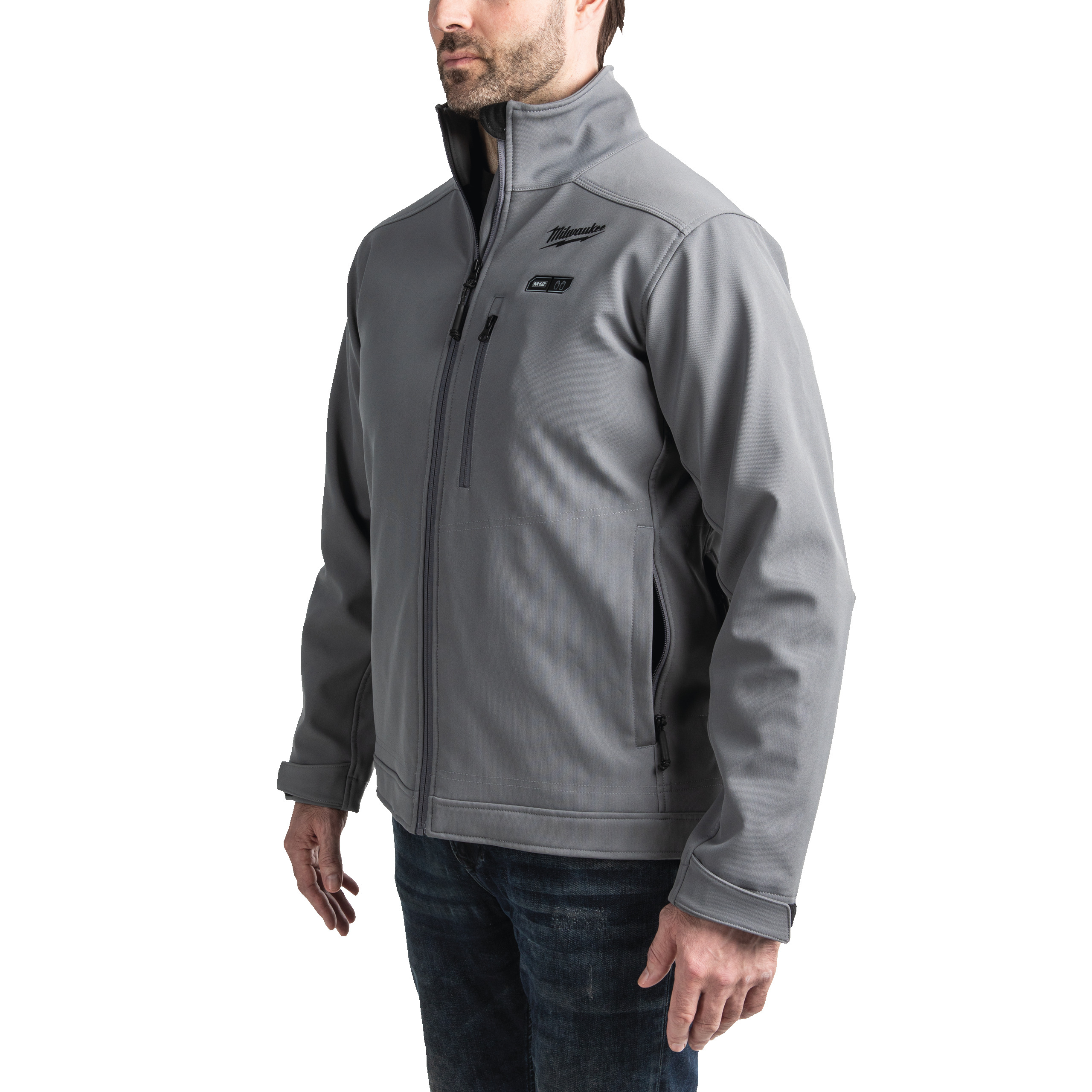 Milwaukee Accessories 4933478976 M12 HJ GREY5 Heizjacke – Grau – Größe XXL (ohne Akku und Ladegerät)
