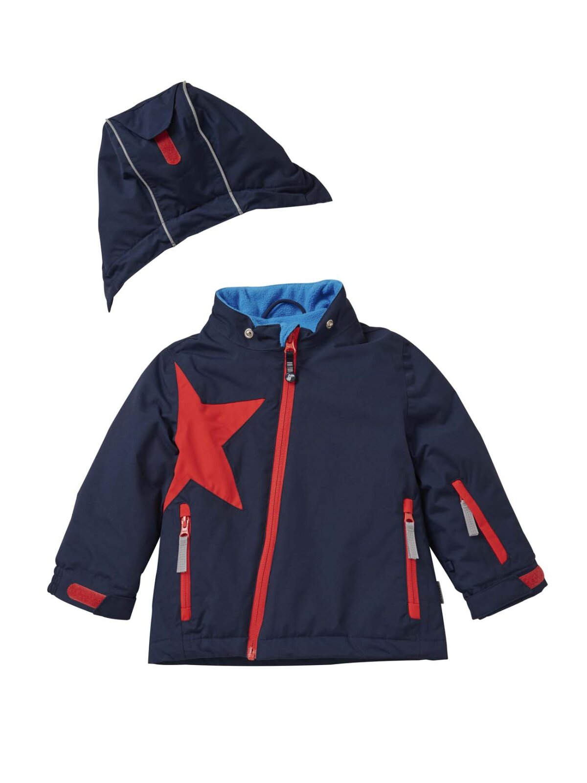 Schneejacke Stern Baby, marine