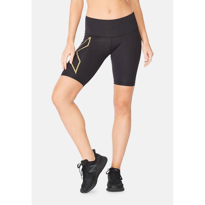 2XU Light Speed Mid-Rise Comp Funktionsshorts Damen