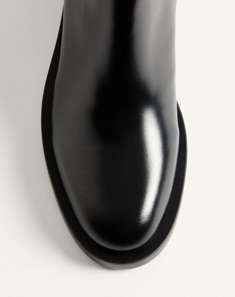 Bota VLogo Signature em couro de bezerro 30 mm
