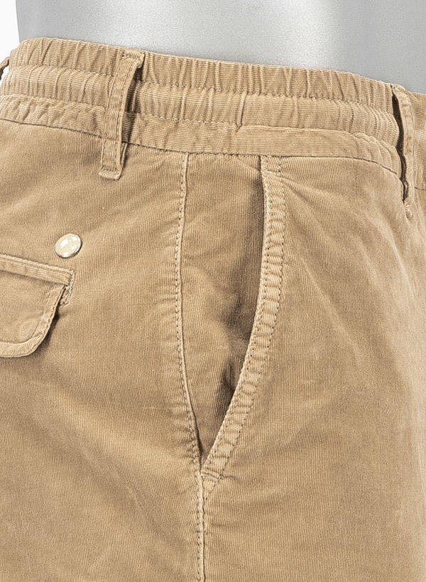 Alberto, Cargohose John, Slim Fit, Cord, sand