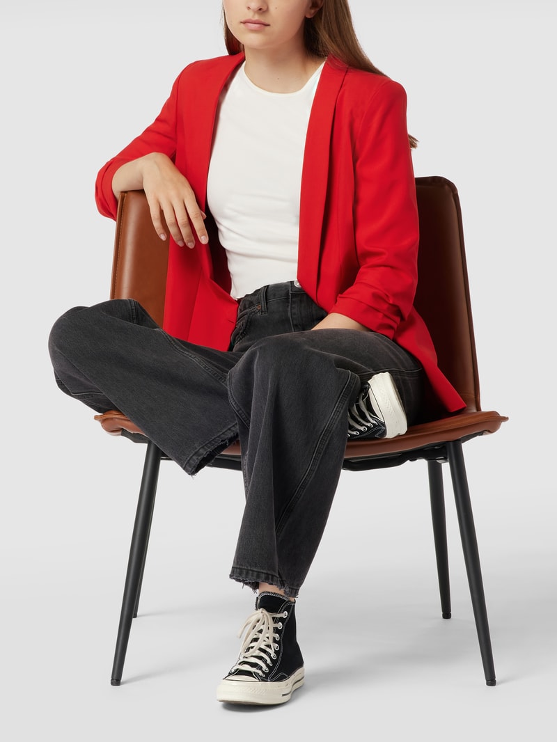 Blazer mit Schalkragen in hellrot