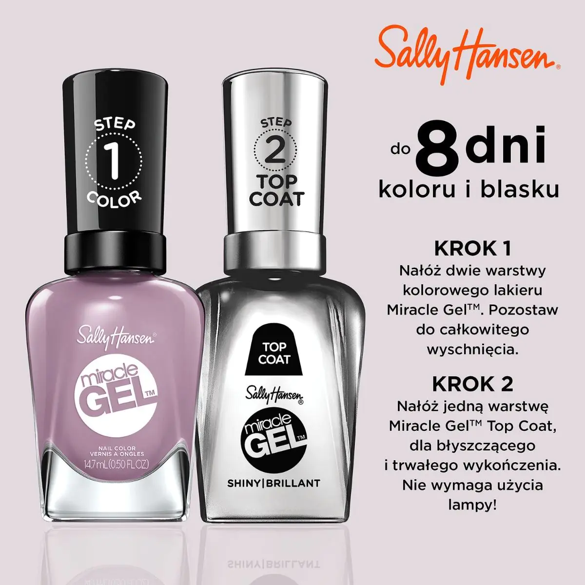 Sally Hansen Miracle Gel lak za nokte 270 Street Flair 14,7 ml