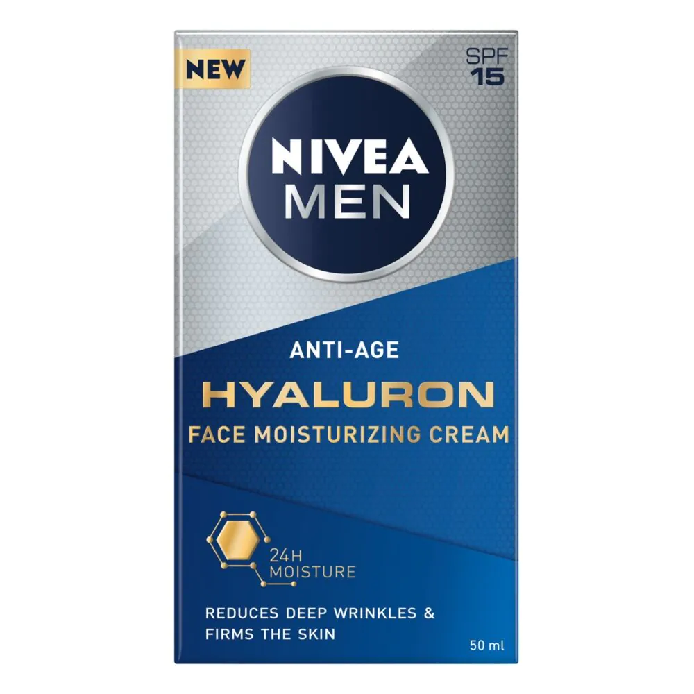 Nivea Men Hyaluron Αντιρυτιδική Κρέμα Προσώπου