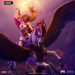 Masters of the Universe BDS Art Scale Statue - She-Ra and Swiftwind