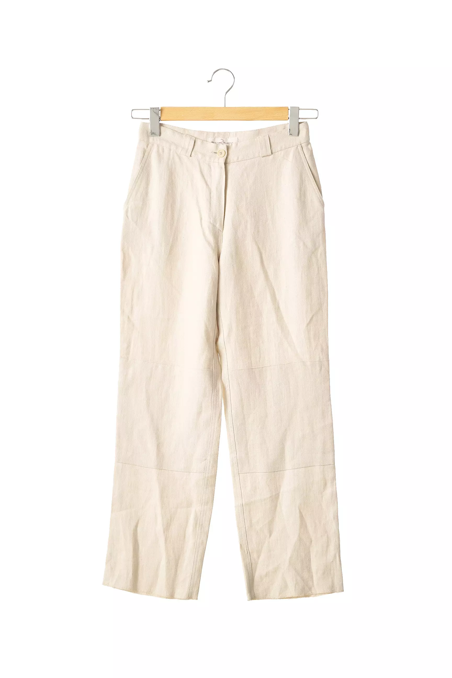 Regina Rubens Pantalons Droits Femme couleur beige