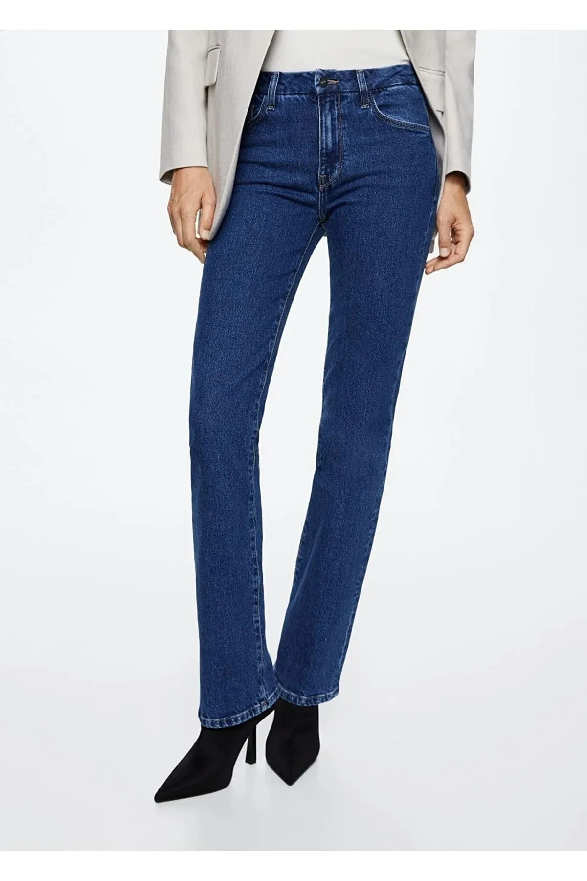 MANGO  Jeans - Blau - Straight