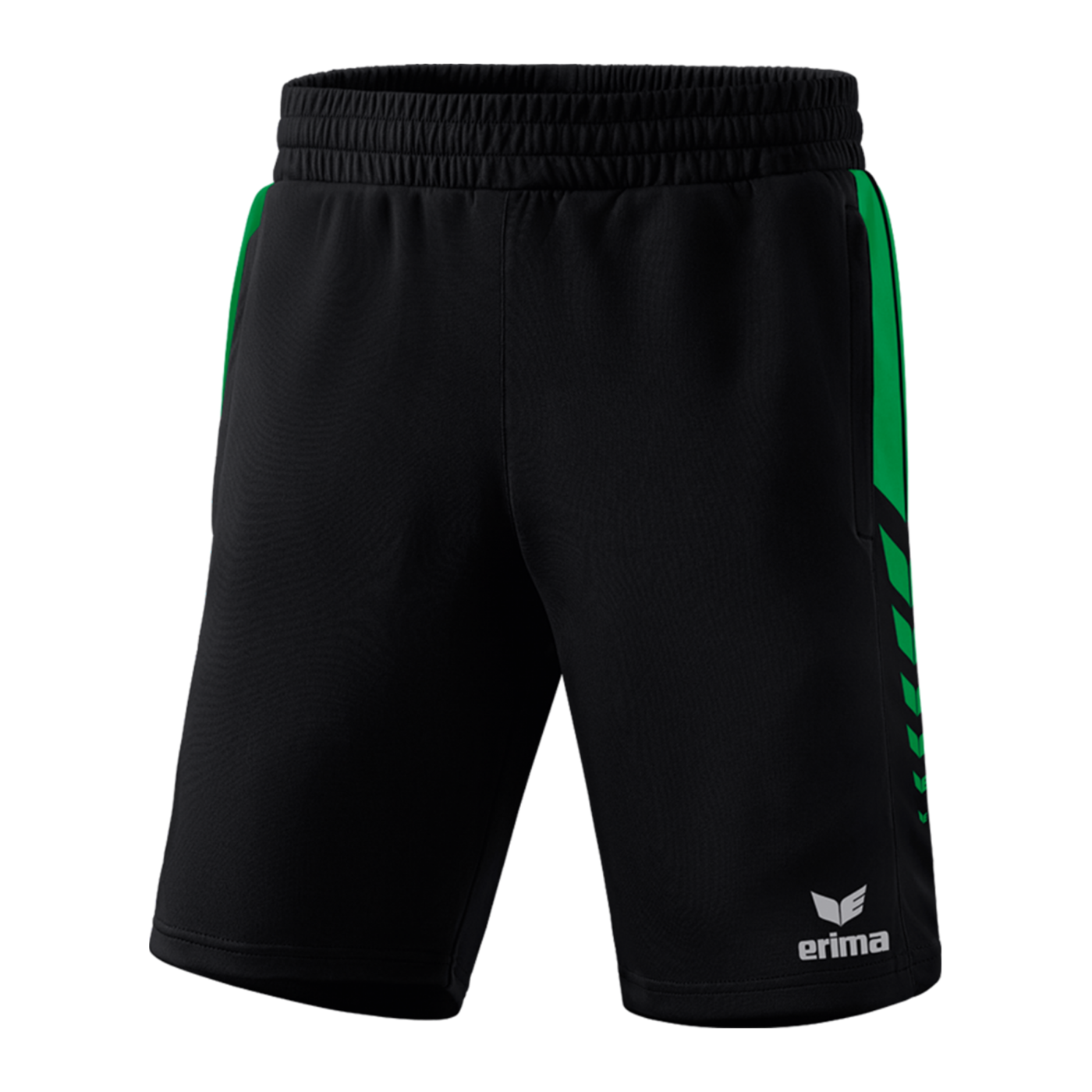 Erima SIX WINGS Short Schwarz Grün