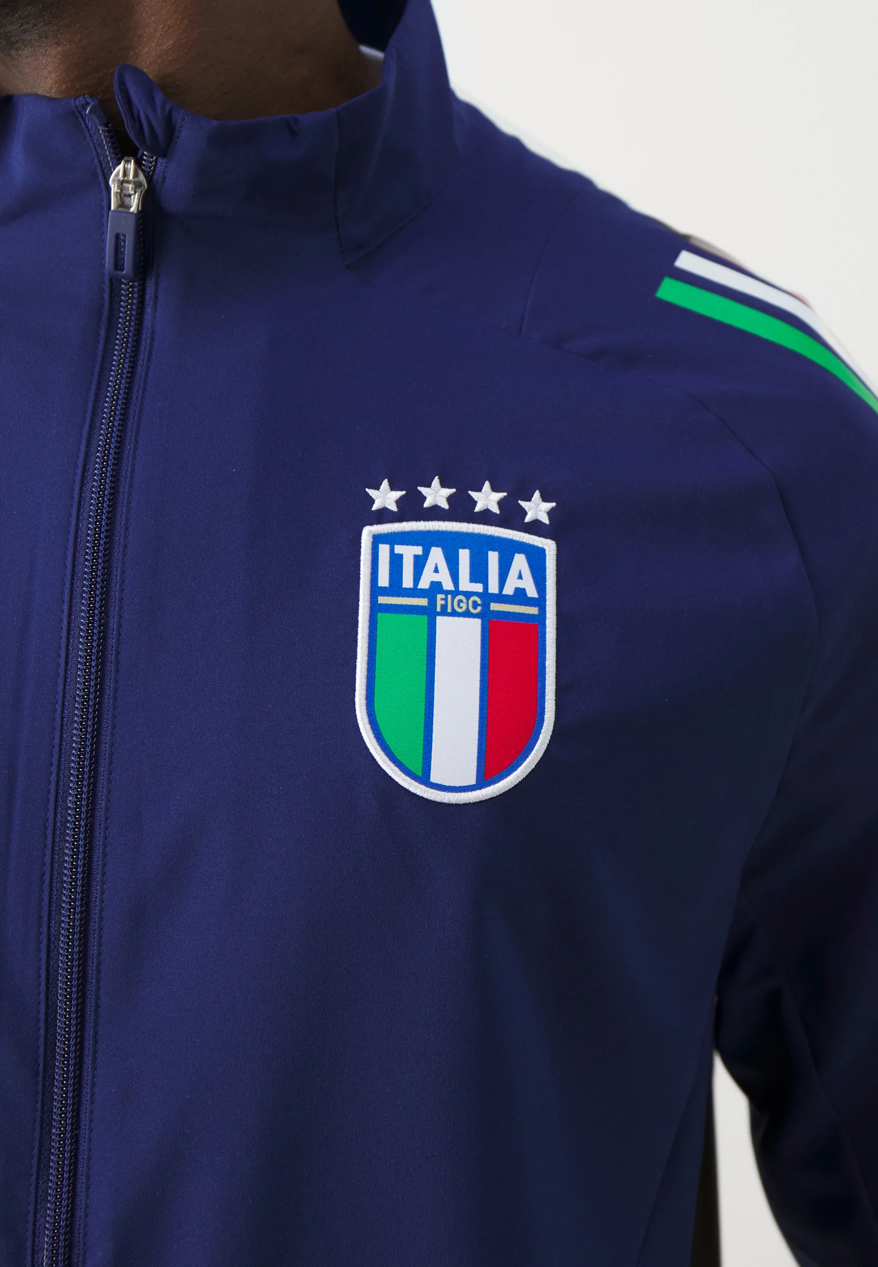 Chaqueta de presentación adidas Performance ITALIA FIGC - Selección Nacional