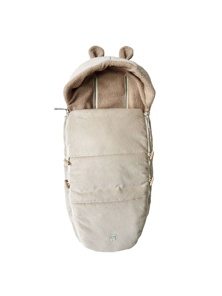 Kaiser Fleece-Fußsack Hau Kea für Kinderwagen & in braun günstig kaufen onesize