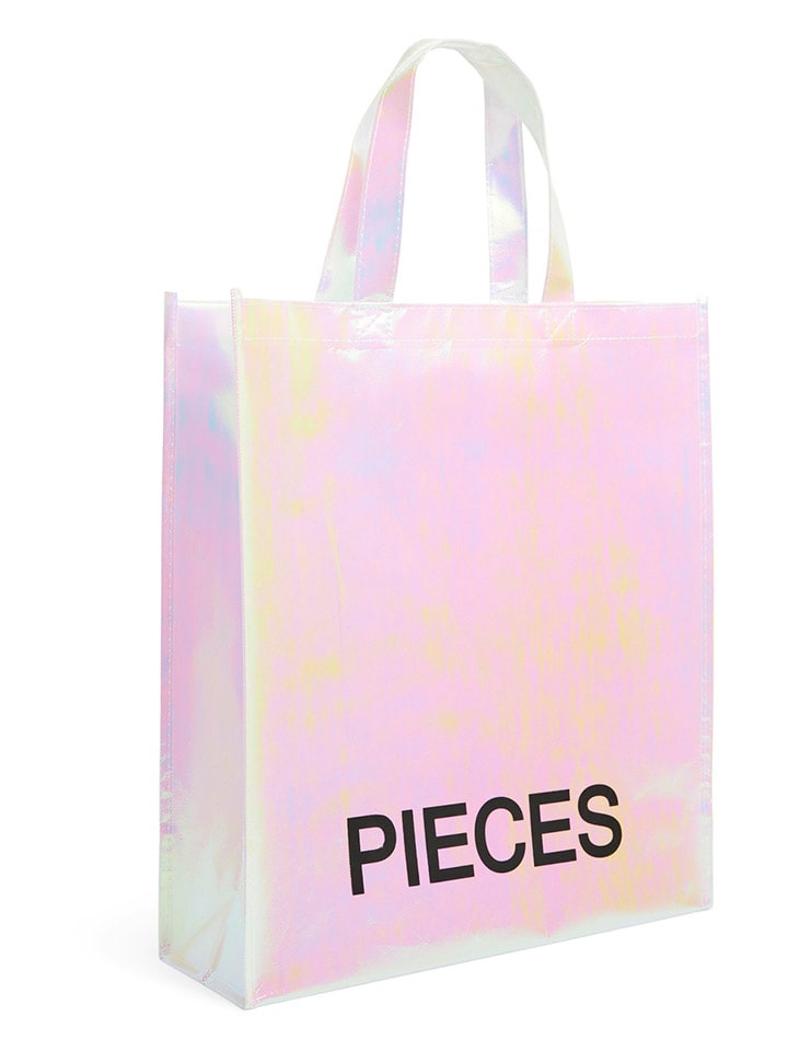 Pieces Henkeltasche in Rosa günstig kaufen onesize