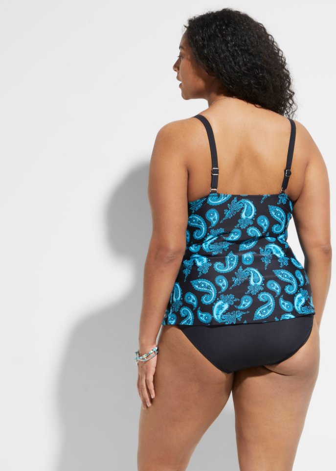 Tankini Oberteil aus recyceltem Polyamid