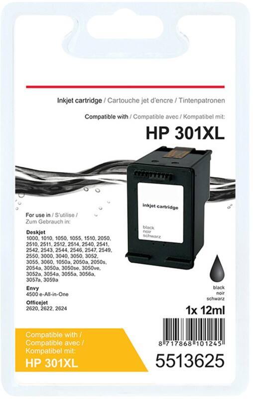 Viking 301XL Kompatibel HP Tintenpatrone CH563EE Schwarz