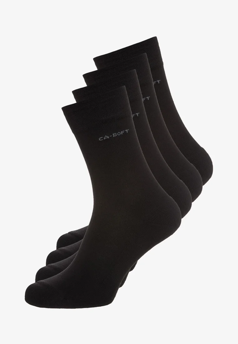 Calcetines unisex para caminar en línea Camano, paquete de 4 - Calcetines
