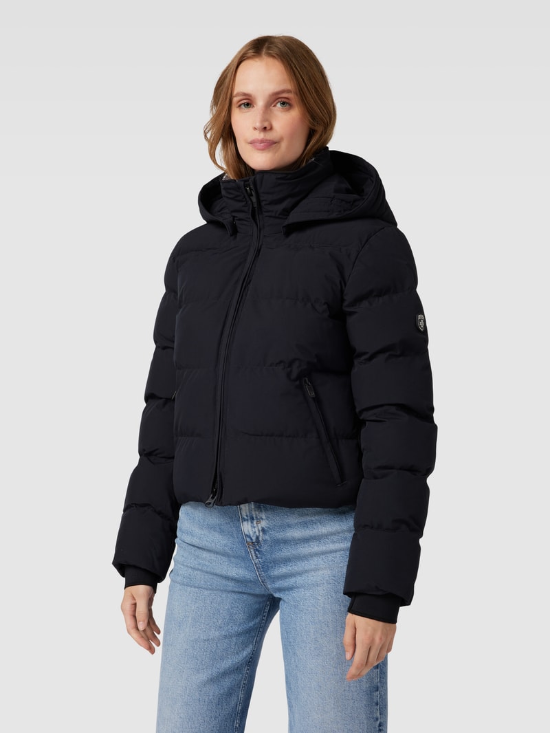 Funktionsjacke mit Kapuze Modell 'GOLDMINE SHORT 565' in marineblau