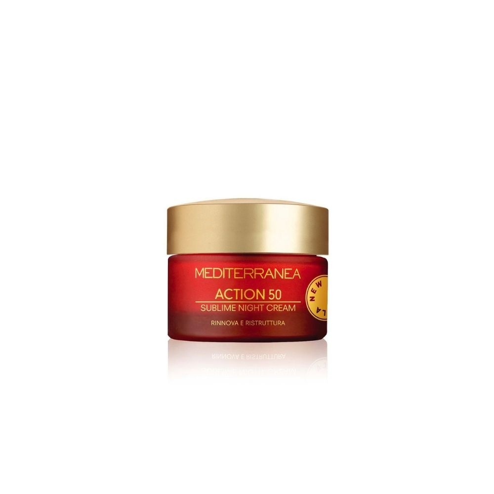 Mediterranea cosmetics ACTION 50 SUBLIME NIGHT CREAM CRÈME VISAGE