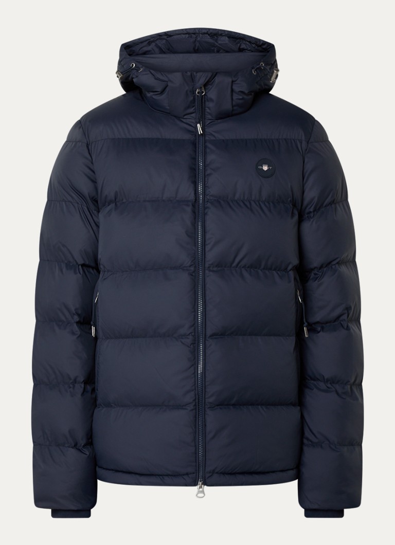 Gant Active Cloud dūnu jaka ar noņemamu kapuci un rāvējslēdzēja kabatām