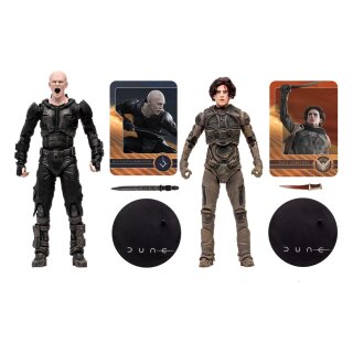 Dune: Teil 2 Actionfiguren 2er-Pack Paul Atreides & Feyd-Rautha Harkonnen 18 cm