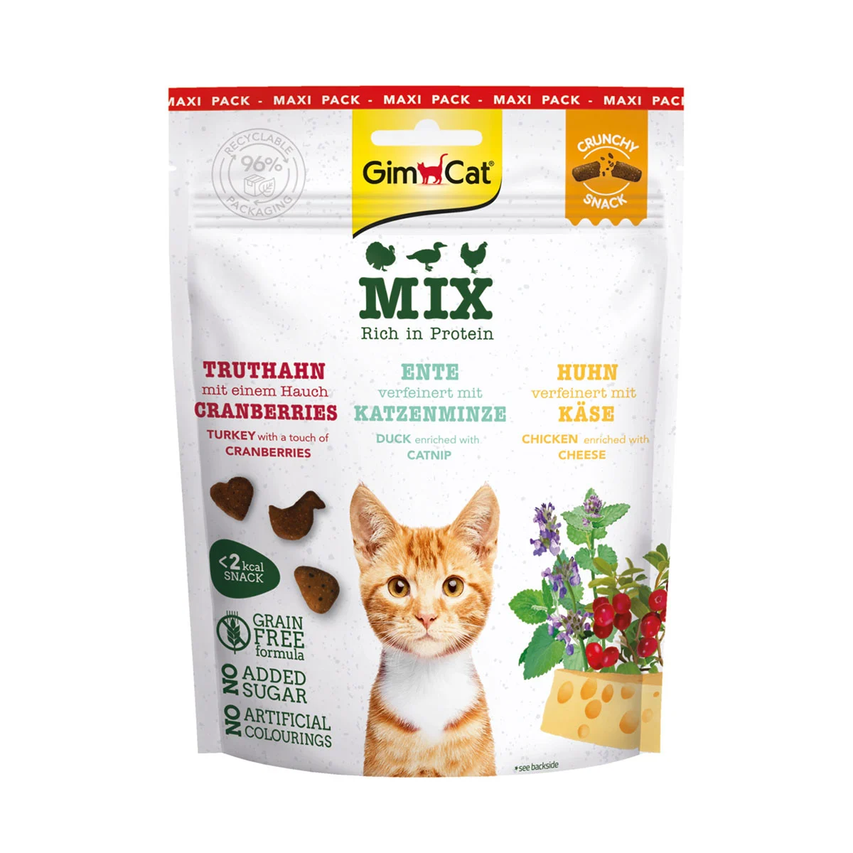 GimCat Crunchy Snacks Mix 140g günstig kaufen