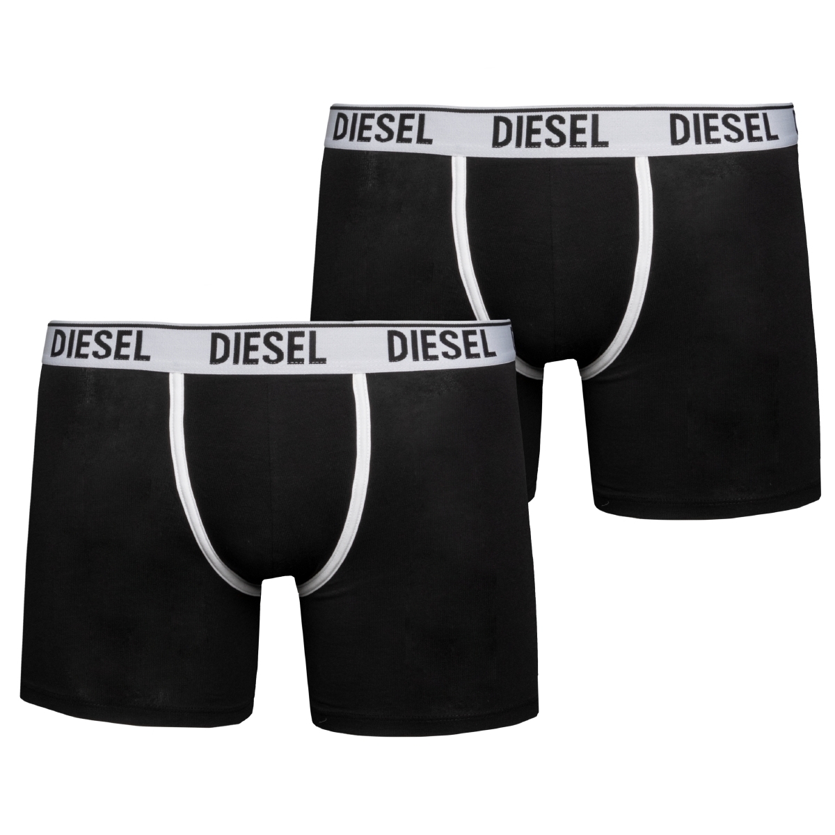 Diesel UMBX-SEBASTIAN 2er Pack Boxershorts schwarz