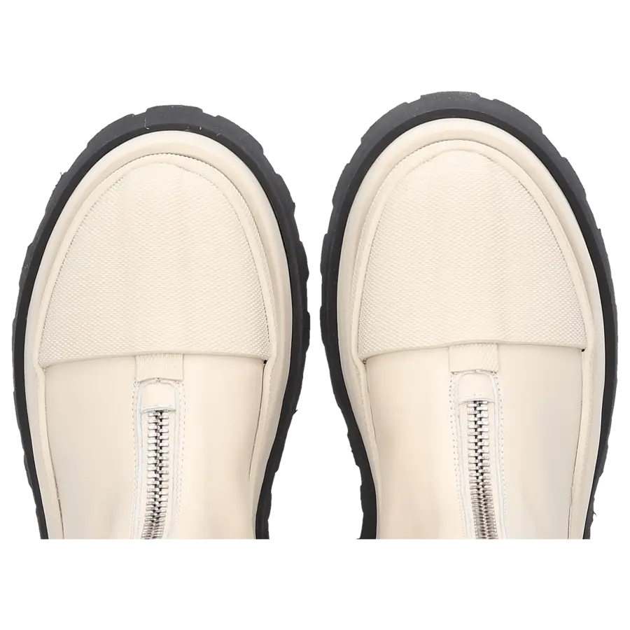 Jil Sander - Stiefeletten JS37071A Kalbsleder - weiß