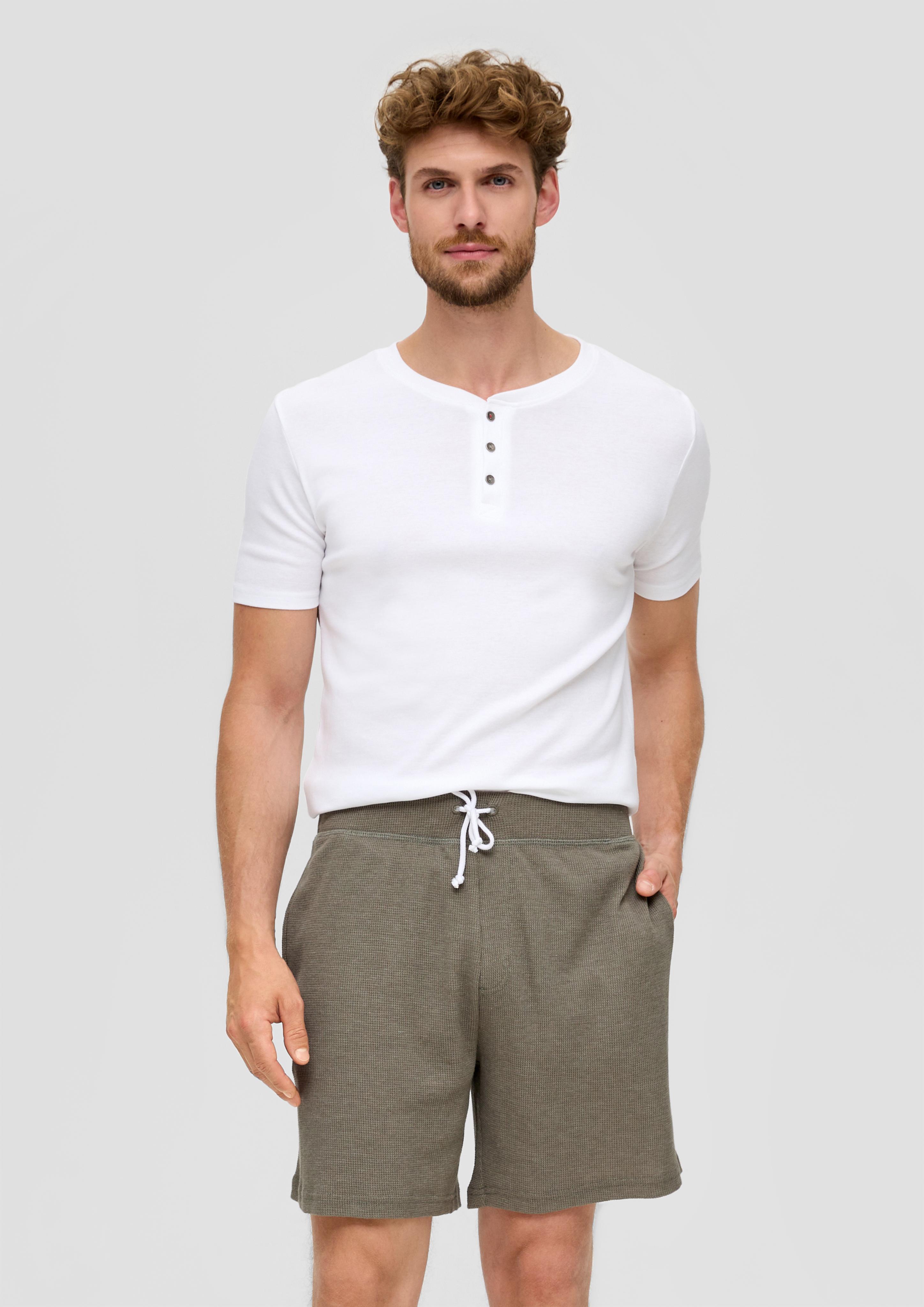 Pyjama-Hose mit Waffelstruktur  6008416-7800