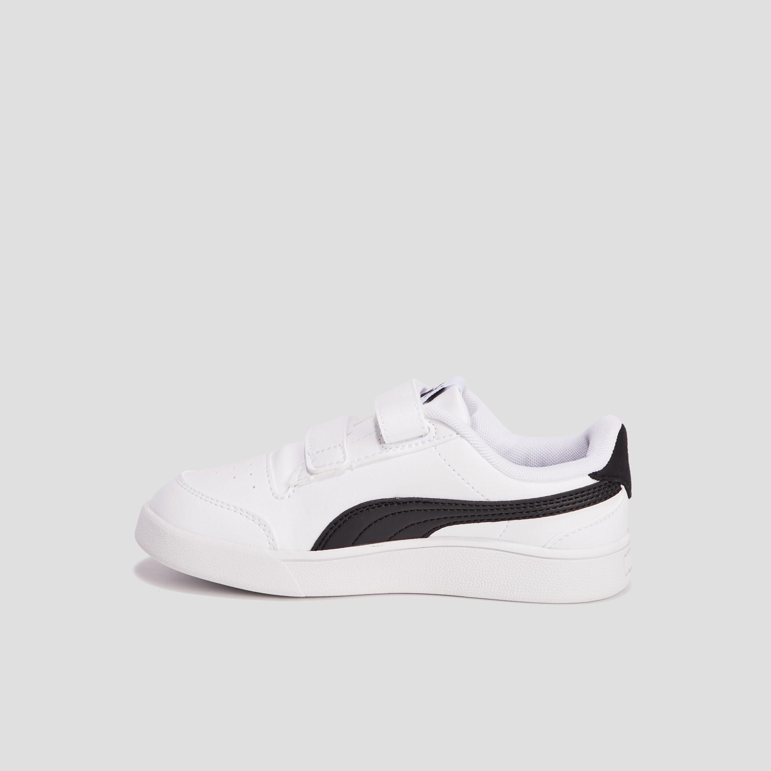 Tennis à scratchs Puma Shuffle blanc garçon | La Halle