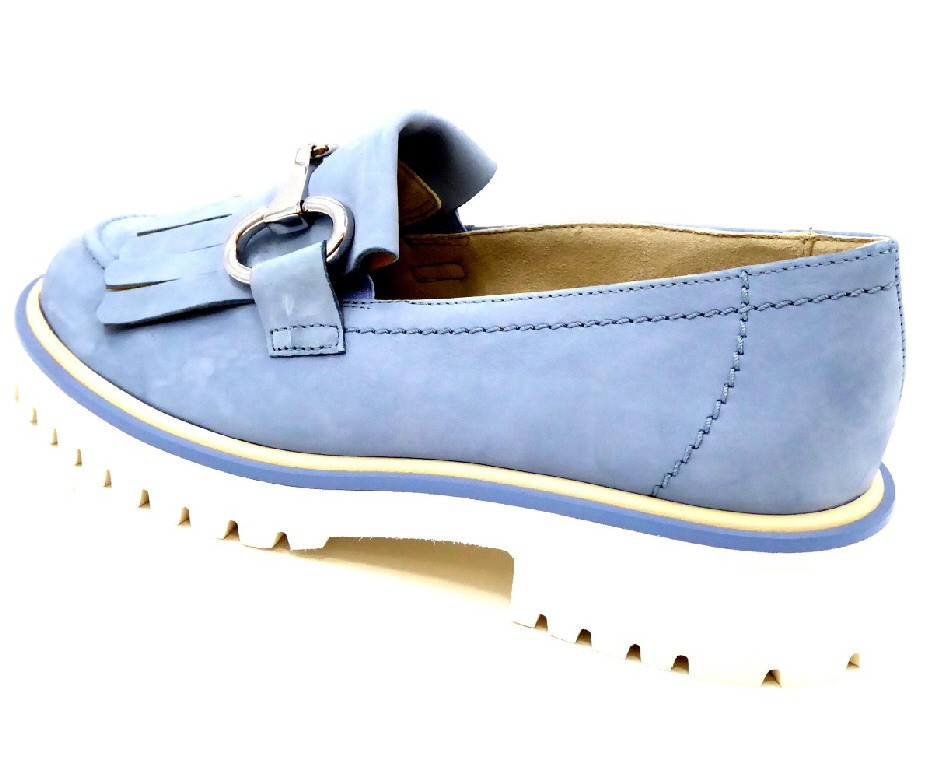 PAUL GREEN Sportliche Slipper blau