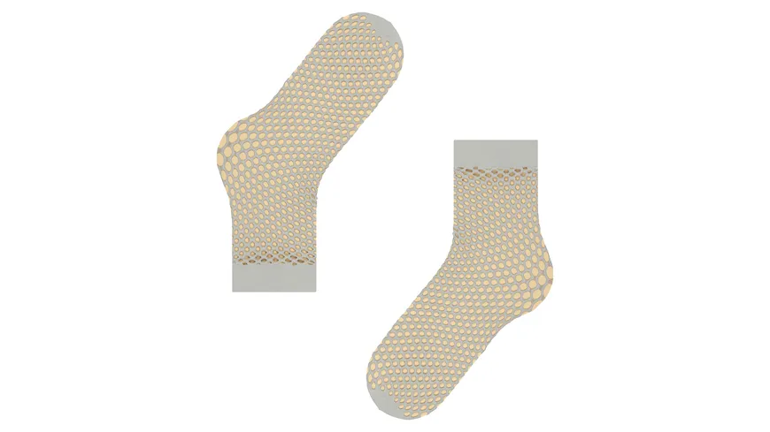 FALKE Damen Netz Söckchen Craftcore grau