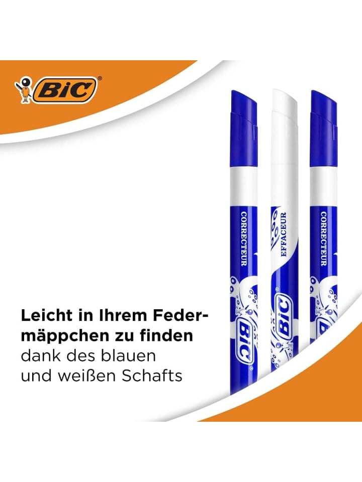 Bic Tintenkiller | Tintenlöscher Schmierfest | 4 Stück, 4er Pack günstig kaufen onesize