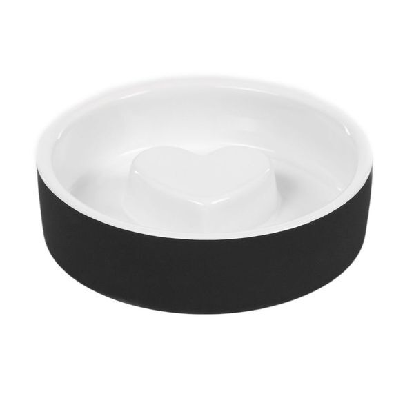 Paikka Futternäpfe Paikka Slow Feed Bowl Black L