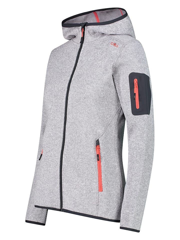 CMP Fleecejacke in Grau günstig kaufen