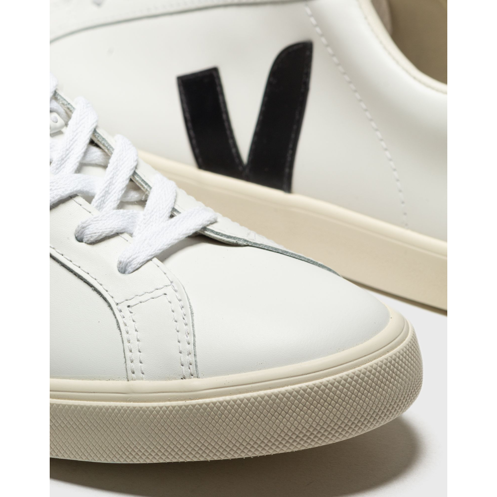 VEJA ESPLAR LOGO LEATHER EO0200005B / weiss